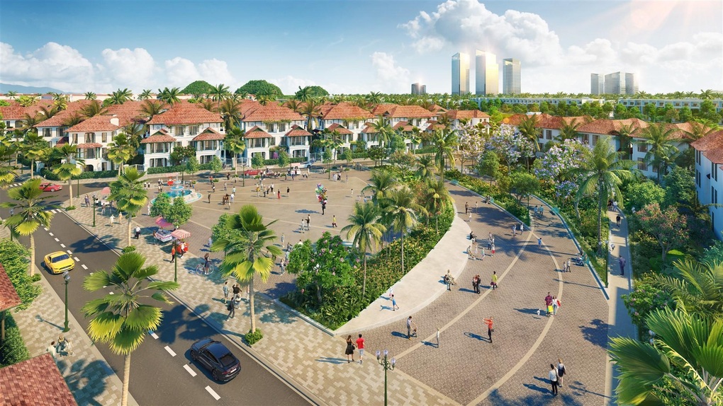 Sun Property sẽ bổ sung mảnh ghép khu đô thị đẳng cấp đang thiếu hụt tại Đà Nẵng. (Ảnh phối cảnh minh họa)